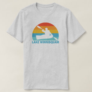 Lake Winnisquam New Hampshire Kayak T-Shirt
