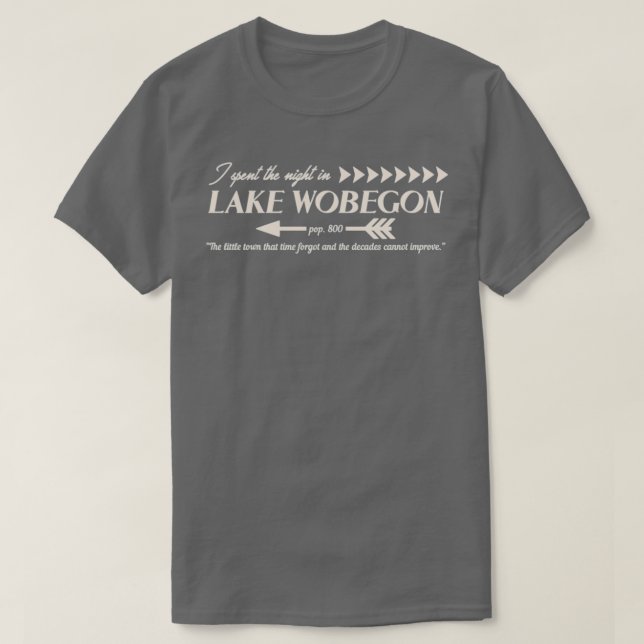 Lake Wobegon  T-Shirt (Design Front)