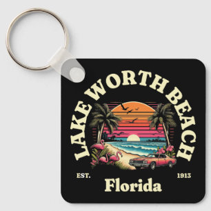 Lake Worth Beach,Florida Keychain