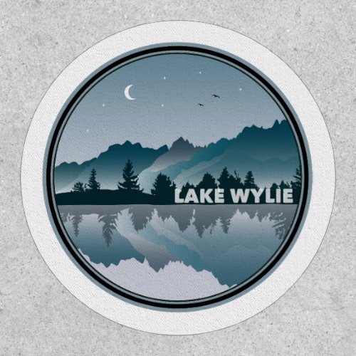 Lake Wylie North Carolina Reflection Patch