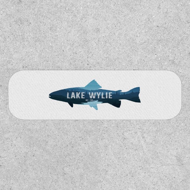 Lake Wylie North Carolina South Carolina Fish Patch (Front)