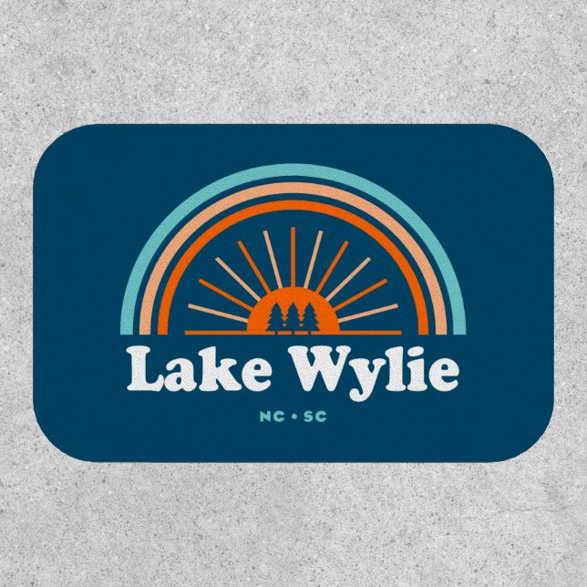 Lake Wylie North Carolina South Carolina Rainbow Patch (Front)