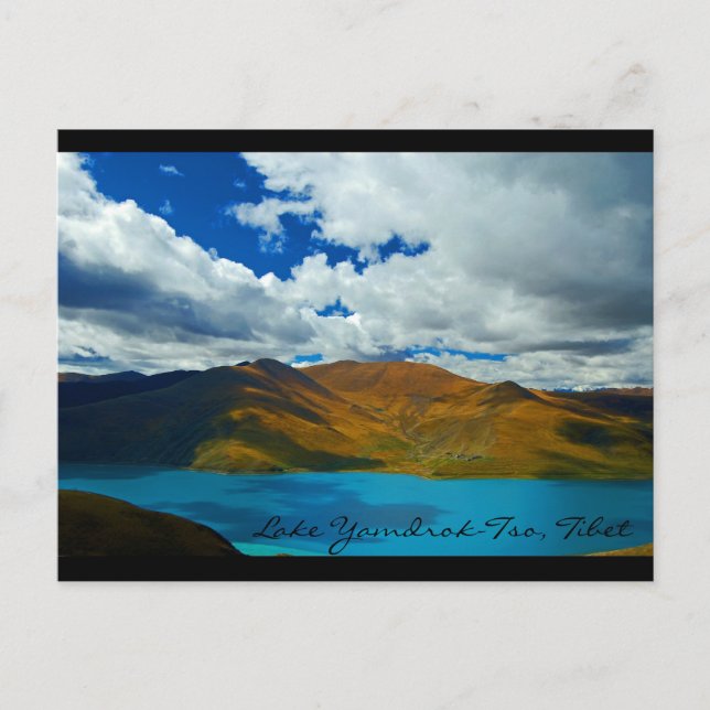 Lake Yamdrok- Tso in Tibet Postcard (Front)