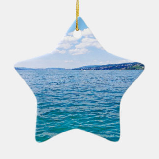 Lake Zurich Ceramic Ornament