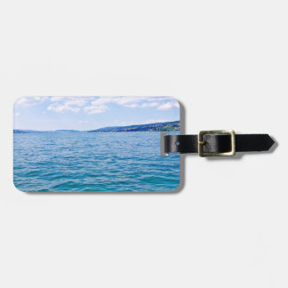 Lake Zurich Luggage Tag