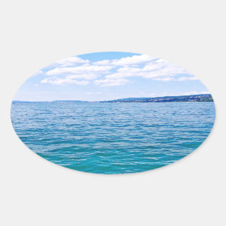Lake Zurich Oval Sticker