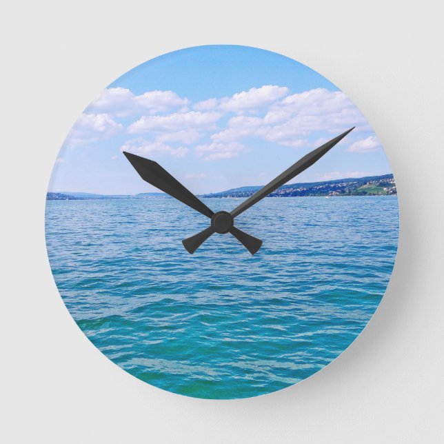 Lake Zurich Round Clock (Front)