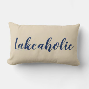 Lakeaholic   Lake House Pillow 