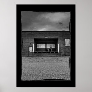 Lakehead Psychiatric Hospital No 2 with Border Poster