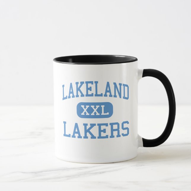 Lakeland - Lakers - High School - LaGrange Indiana Mug (Right)