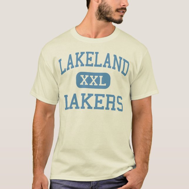 Lakeland - Lakers - High School - LaGrange Indiana T-Shirt (Front)