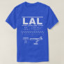 Lakeland Linder International Airport LAL T-Shirt