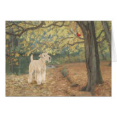 Lakeland Terrier Birdwatching (Front Horizontal)