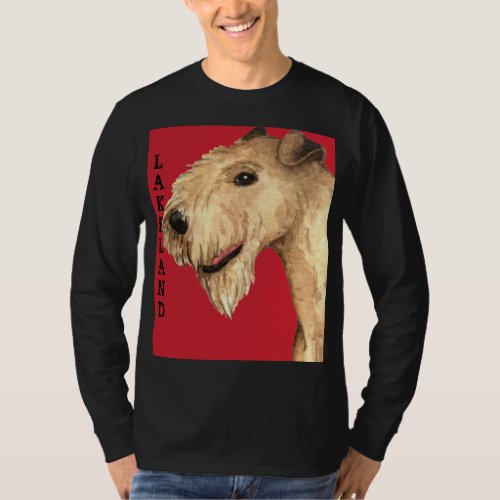 Lakeland Terrier Color Block  T_Shirt