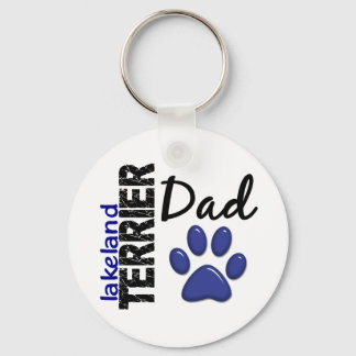 Lakeland Terrier Dad 2 Keychain