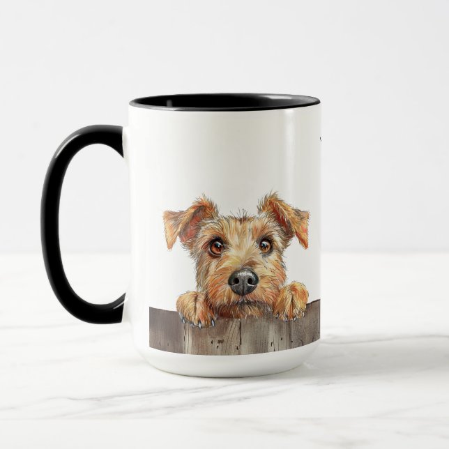 Lakeland Terrier Dog Mug (Left)