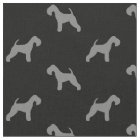 Lakeland Terrier Dog Silhouettes Patterned