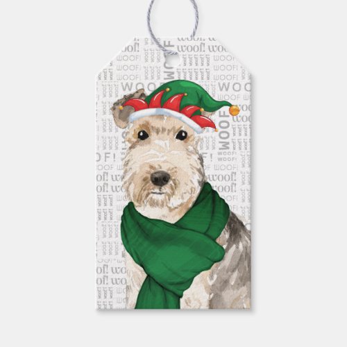 Lakeland Terrier Holiday Dog Christmas Gift Tags