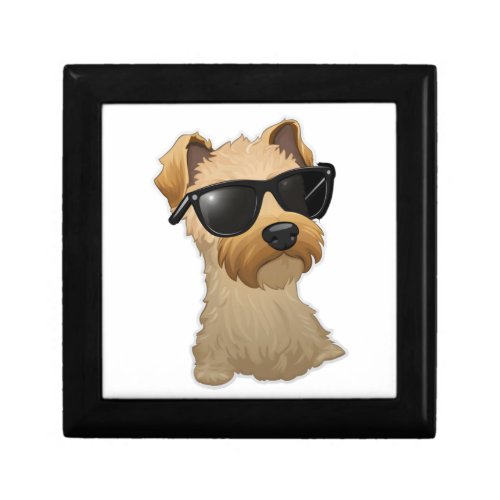 Lakeland Terrier in Cool Sunglasses Classic T_Shir Gift Box