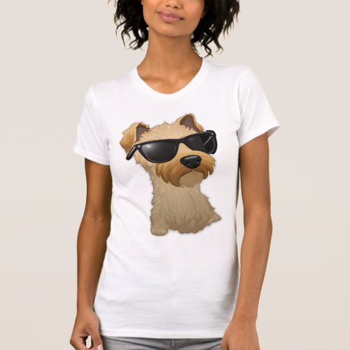 Lakeland Terrier in Cool Sunglasses Classic T_Shir T_Shirt