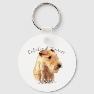 Lakeland Terrier Mom 2 Keychain