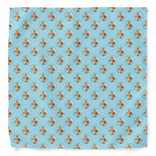 Lakeland Terrier Painting - Cute Original Dog Art Bandana