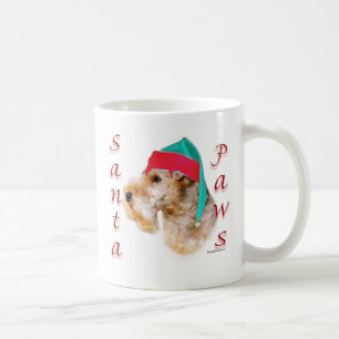 Lakeland Terrier Santa Paws Coffee Mug