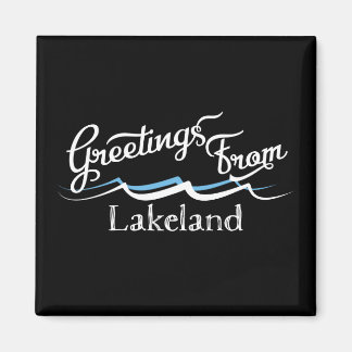 Lakeland Water Waves Magnet