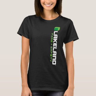 Lakeland® Women's Black Vertical Fire T-Shirt