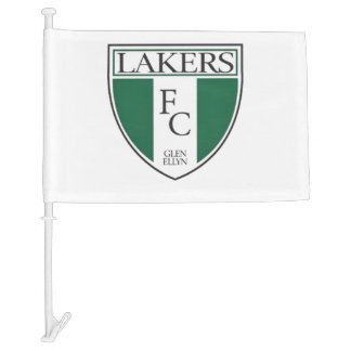 Lakers FC Car Flag | Glen Ellyn Youth Soccer
