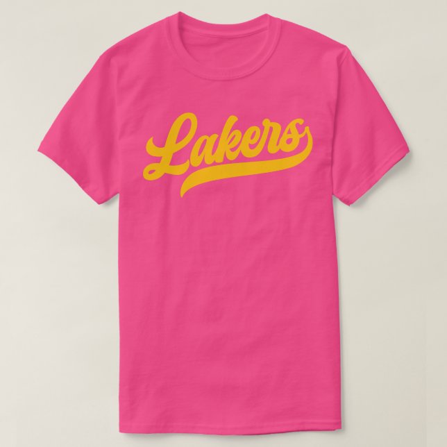 Lakers Retro Los Angeles Lakers T-Shirt (Design Front)