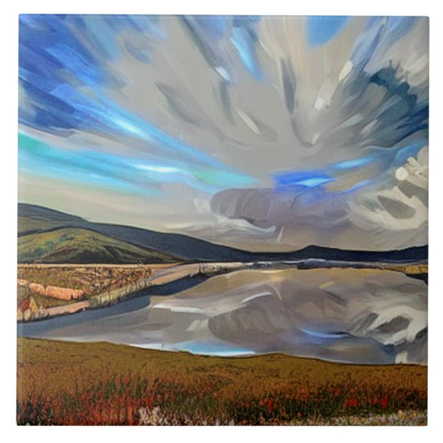 LAKES CERAMIC TILE (Front)