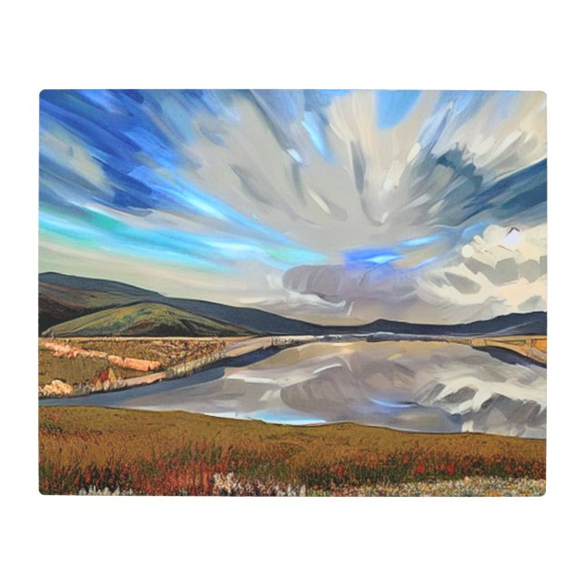 LAKES METAL PRINT (Front)