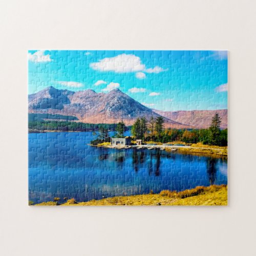 Lakes of Connemara Galway Jigsaw Puzzle