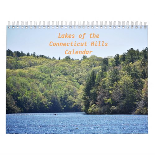 Lakes of the Connecticut Hills Calendar