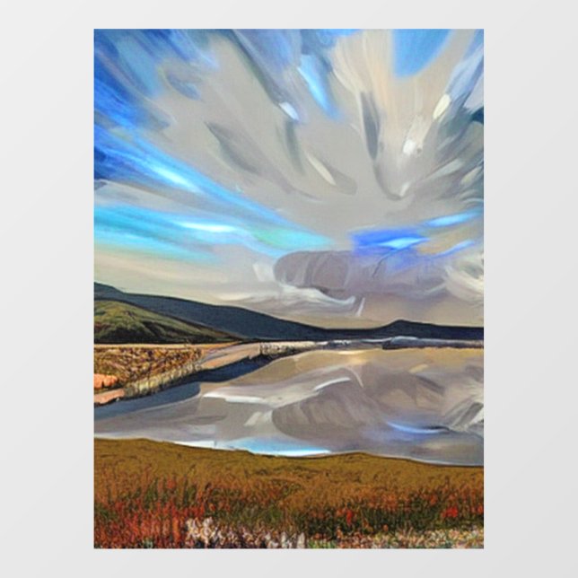 LAKES WINDOW CLING (Sheet)