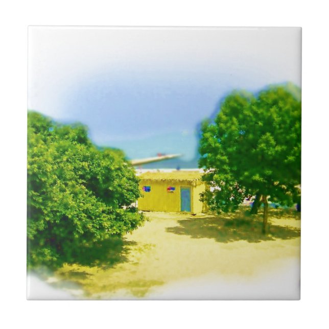Lakeshores of the Chicago Beach Tile (Front)
