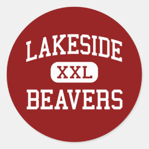 Lakeside - Beavers - High - Lake Village Arkansas Classic Round Sticker