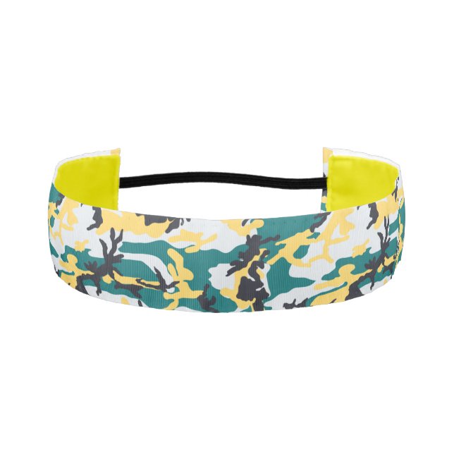 Lakeside Camo Pattern Athletic Headband (Front)