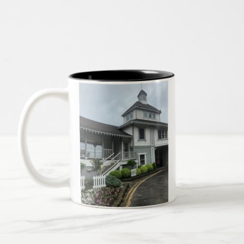 Lakeside Chautauqua Pool House Two_Tone Coffee Mug
