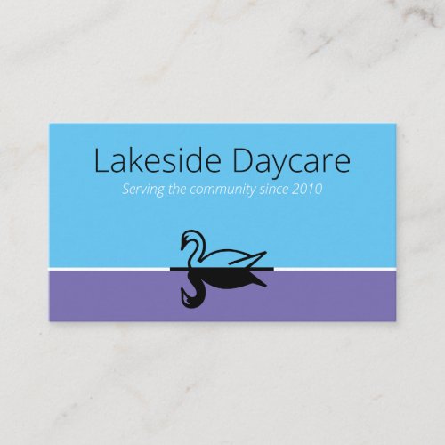 Lakeside Daycare Business Card