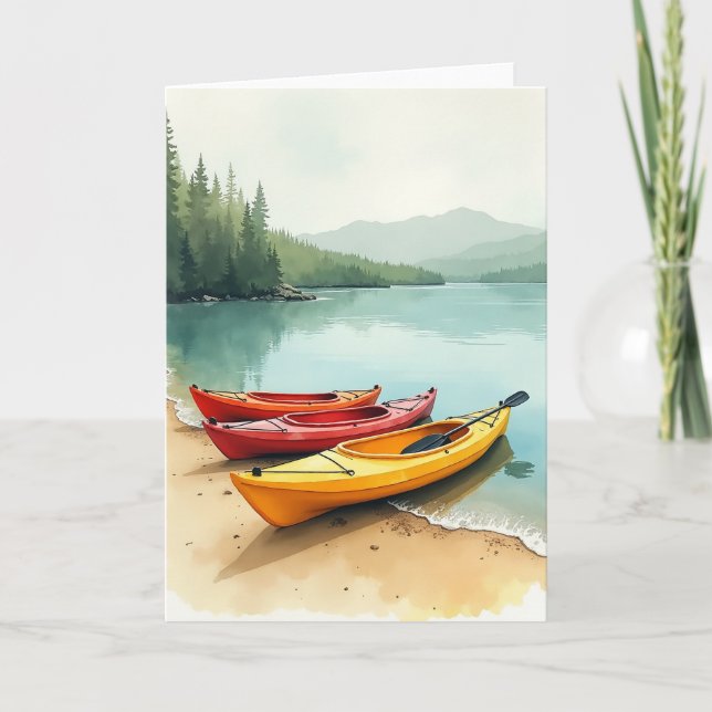 Lakeside Fathers Day Scene Card (Front)