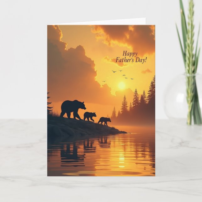 Lakeside Fathers Day Shapes Card (Front)