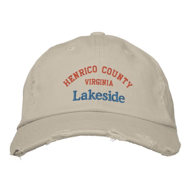 Lakeside Henrico Embroidered Baseball Hat (Front)