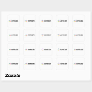 Lakeside Pride Square Stickers