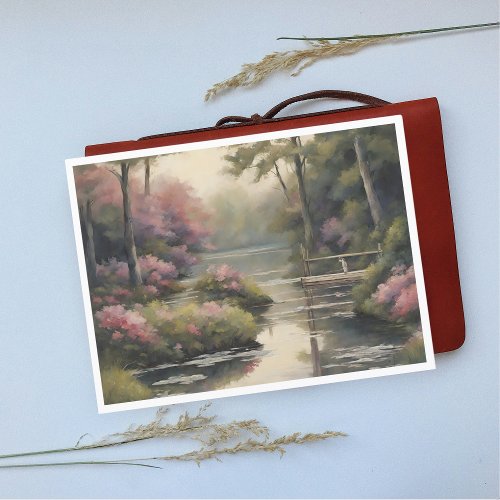 Lakeside Serenity Postcard