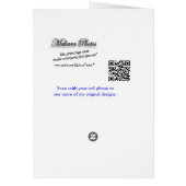 Lakeside Sunrise-customize any occasion Cards (Back)