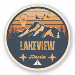 Lakeview, Alberta Sticker