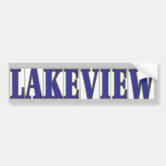 LAKEVIEW BUMPER STICKER