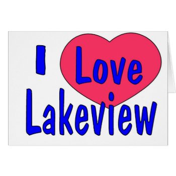 Lakeview Cards by figstreetstudio at Zazzle